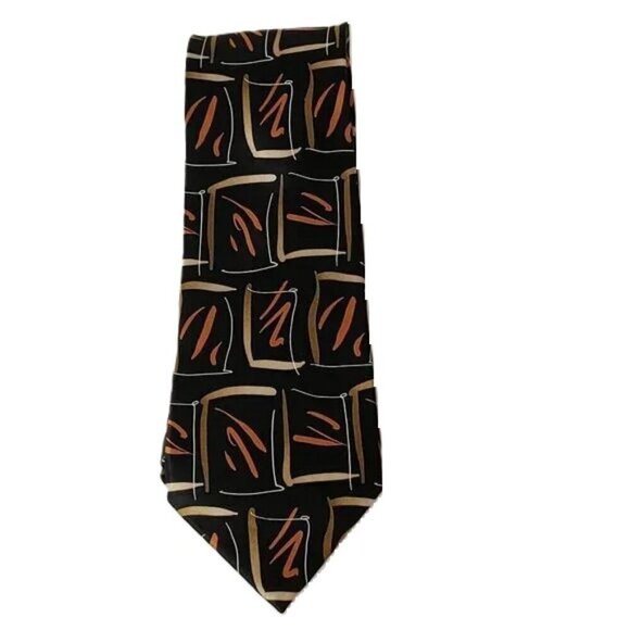 Jerry Garcia Tie Lizard Silk Board Collection Fifty Grateful Dead Abstract Print - Picture 3 of 6